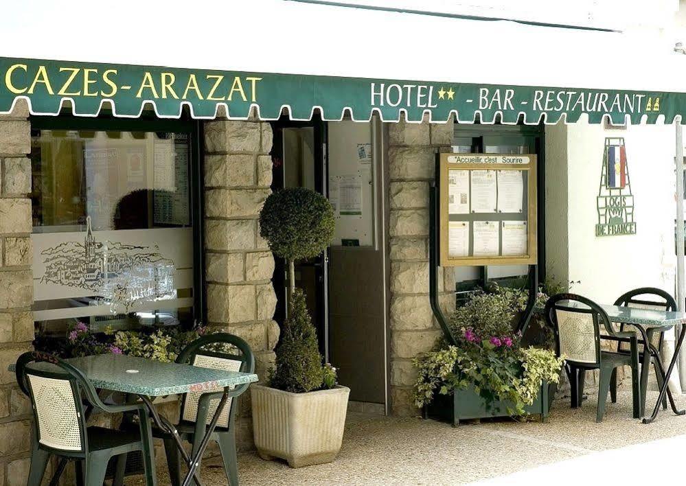 Logis Hotel Restaurant Cazes Arazat Laissac Exterior photo